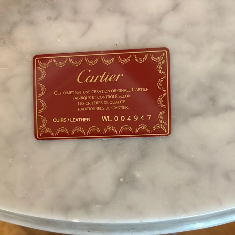 🤩 Authentic Cartier Pink Monogram Wallet - Picture 8 of 9